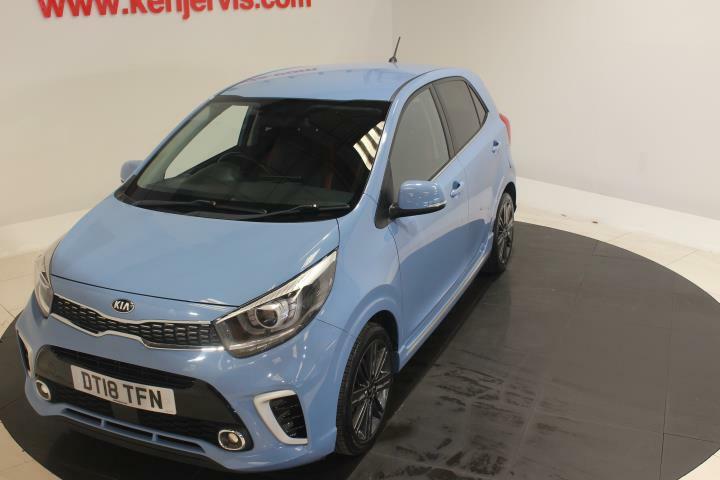 Kia Picanto 1.0 Gt-line Hatchback Euro 6 66 DT18TFN Blue #2