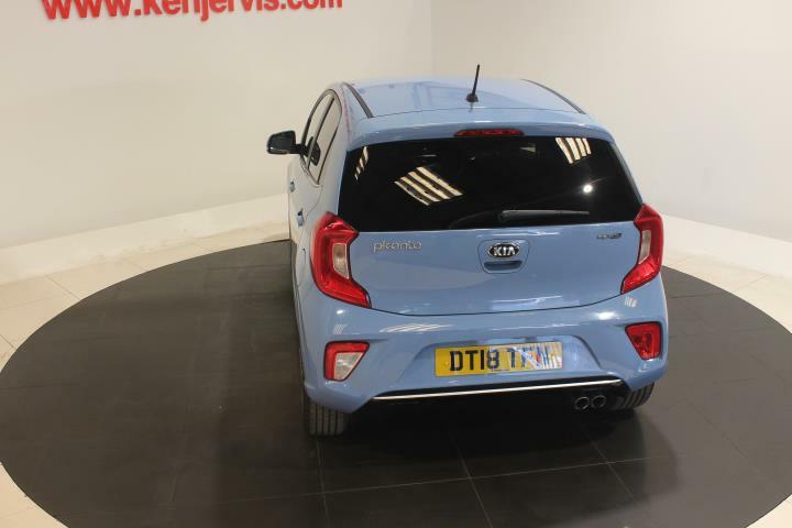Kia Picanto 1.0 Gt-line Hatchback Euro 6 66 DT18TFN Blue #5