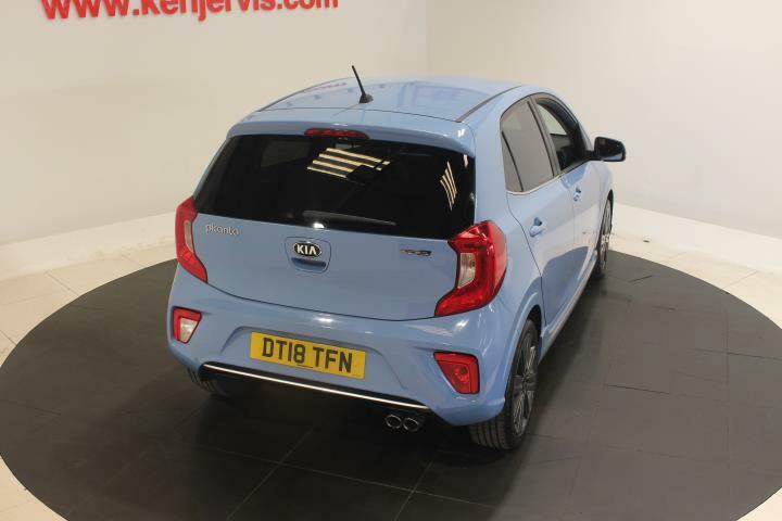 Kia Picanto 1.0 Gt-line Hatchback Euro 6 66 DT18TFN Blue #6