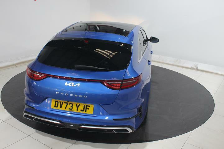 Kia Proceed 1.5 T-gdi Gt-line S Shooting Brake Dct Blue #4