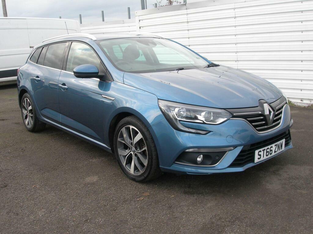 Renault Megane 1.5 Dci Dynamique S Nav Sport Tourer Euro 6 S S ST66ZNW Blue #2