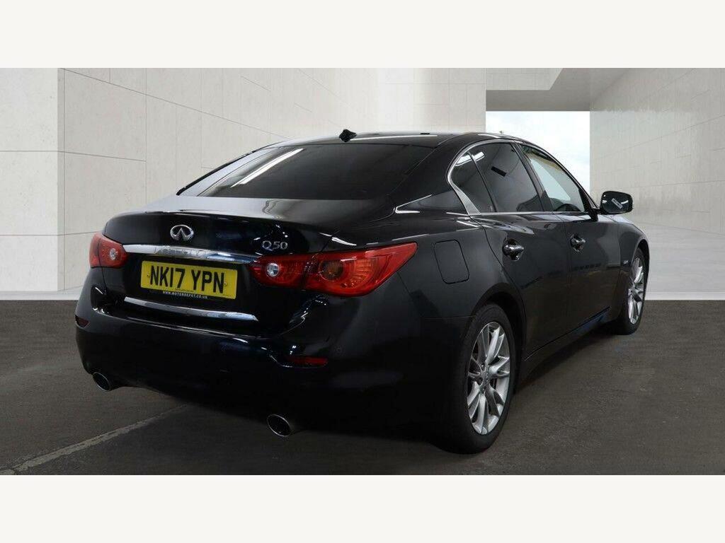 Infiniti Q50 2.2D Sport Euro 6 Ss NK17YPN Black #5