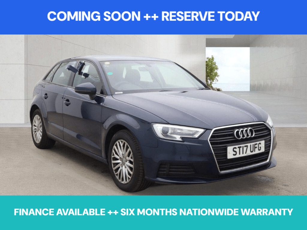 Audi A3 2.0 Tdi Se Technik Sportback Euro 6 Ss Blue