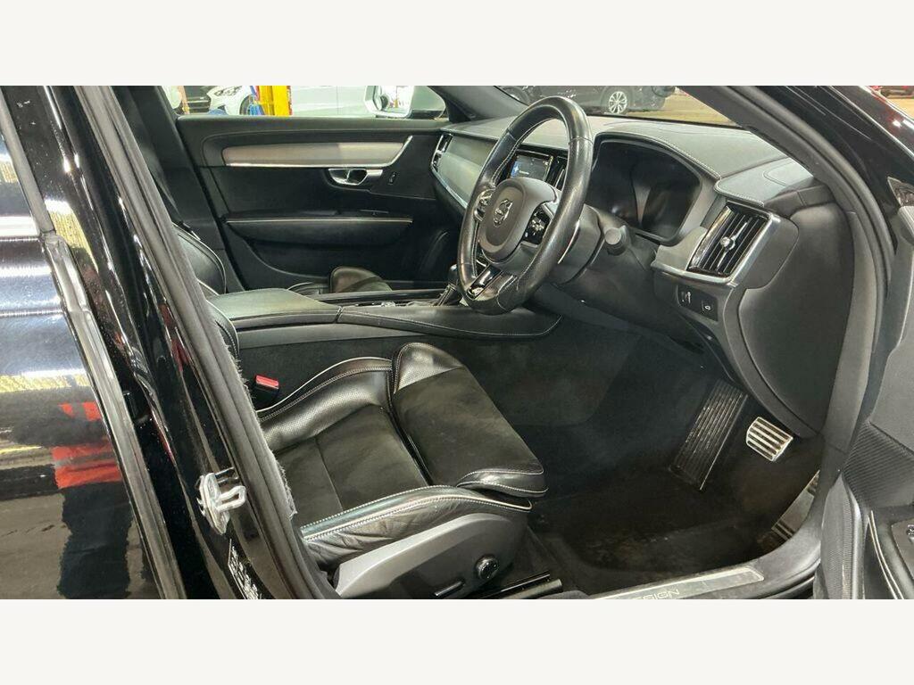 Volvo S90 2.0 D4 R-design Euro 6 Ss HX68OPK Black #6