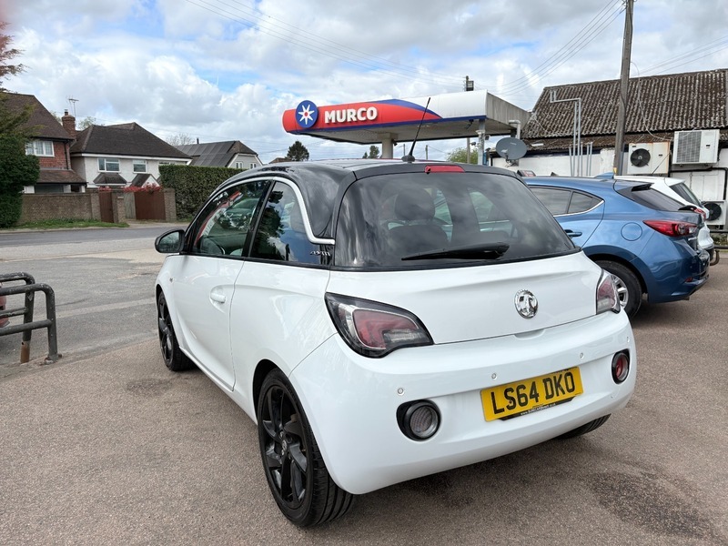 Vauxhall Adam Slam LS64DKO White #5