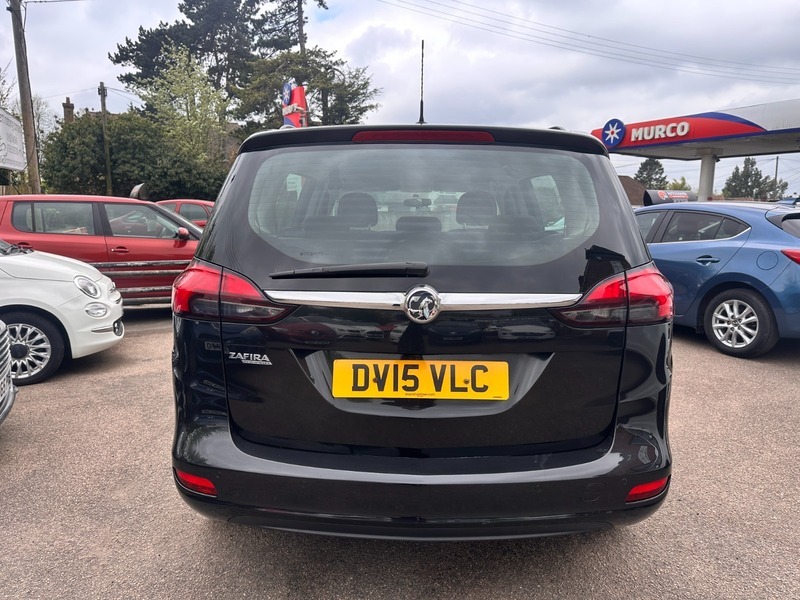 Vauxhall Zafira Exclusiv Black #4
