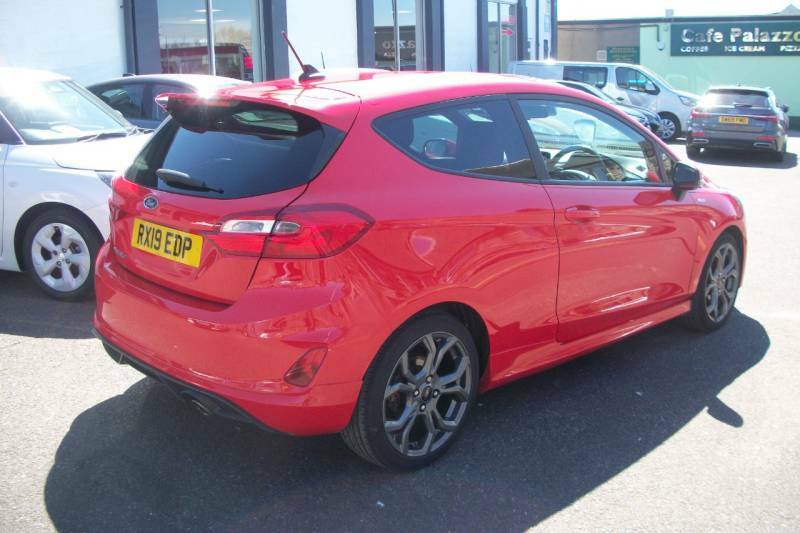 Ford Fiesta 1.0 St-line Turbo - 2019 19 RX19EDP Red #6