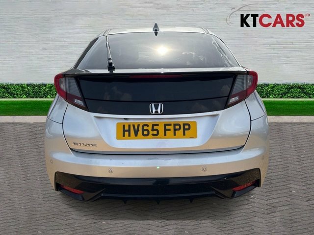 Honda Civic I-dtec Se Plus Hatchback HV65FPP Silver #6