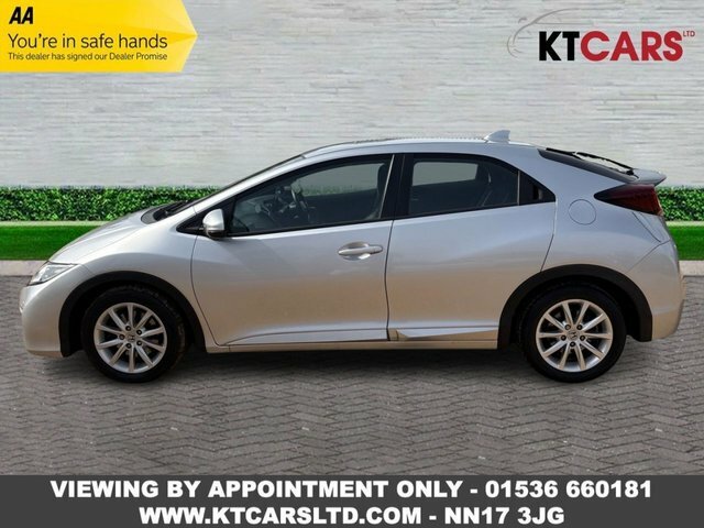 Honda Civic I-dtec Se Plus Hatchback HV65FPP Silver #2