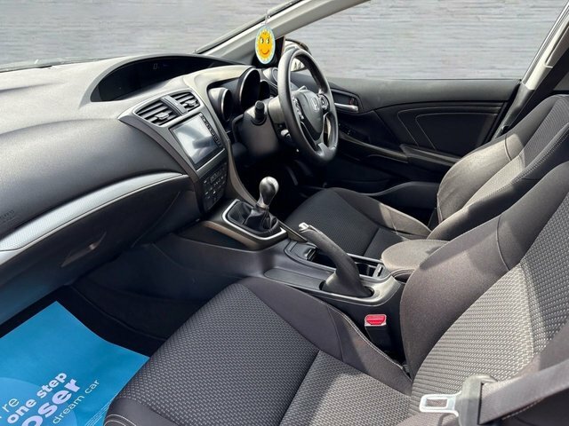 Honda Civic I-dtec Se Plus Hatchback HV65FPP Silver #3