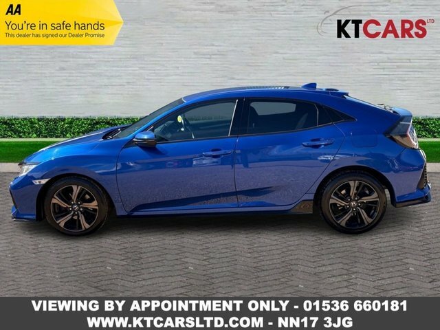 Honda Civic Vtec Turbo Gpf Sport DE19ZTJ Blue #2