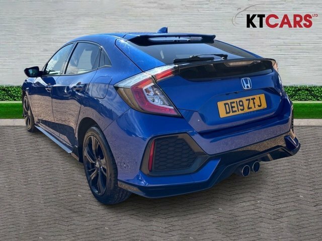Honda Civic Vtec Turbo Gpf Sport DE19ZTJ Blue #4