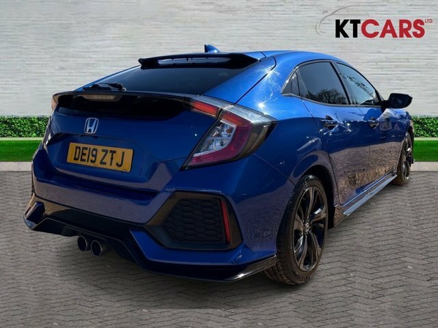 Honda Civic Vtec Turbo Gpf Sport DE19ZTJ Blue #5