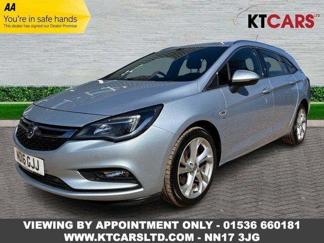 Vauxhall Astra Sri Cdti 134 Silver