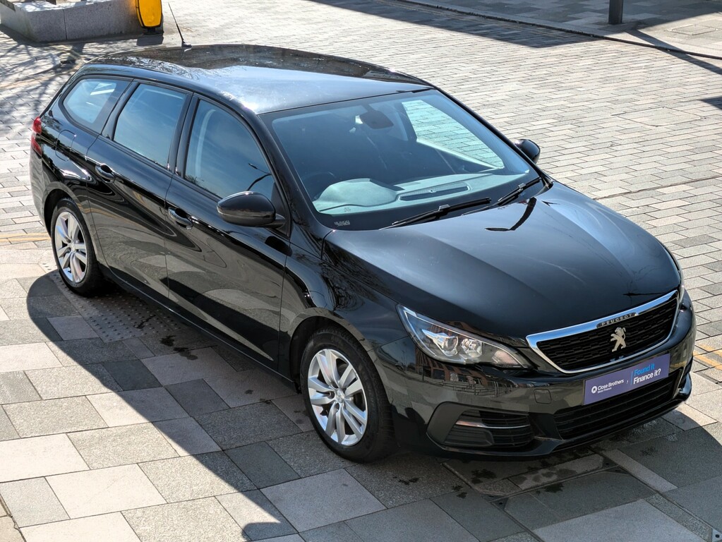 Peugeot 308 SW Estate 1.5 Bluehdi Active 202069 Black #2