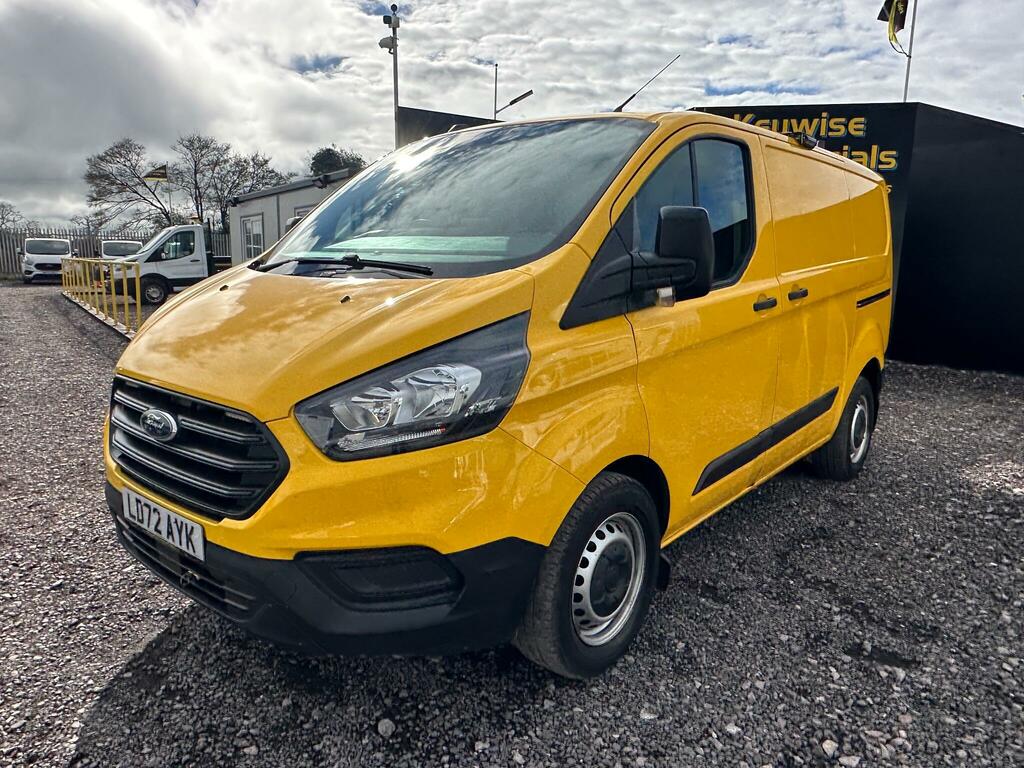 Ford Transit Custom 2.0 340 Ecoblue Leader L1 H1 Euro 6 Ss LD72AYK Yellow #3