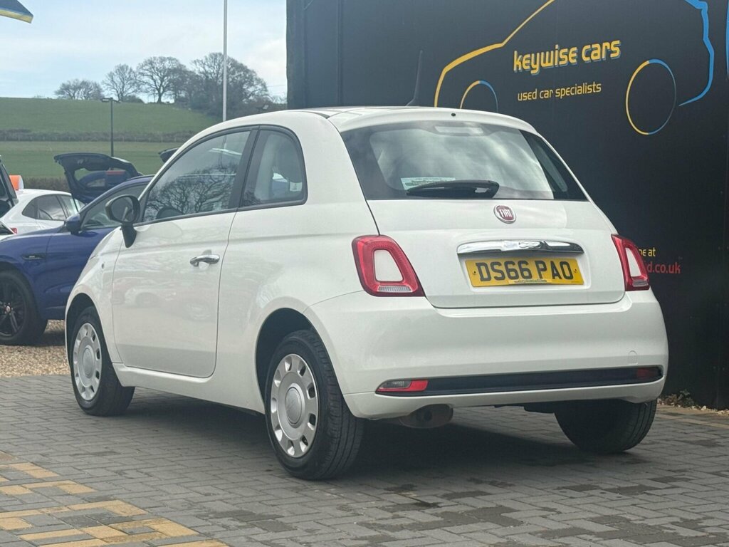 Fiat 500 1.2 Pop Euro 6 Ss DS66PAO White #3
