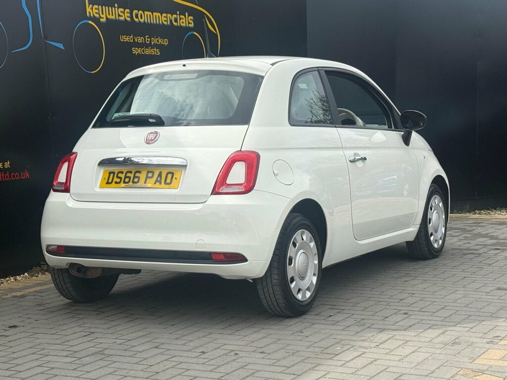 Fiat 500 1.2 Pop Euro 6 Ss DS66PAO White #5