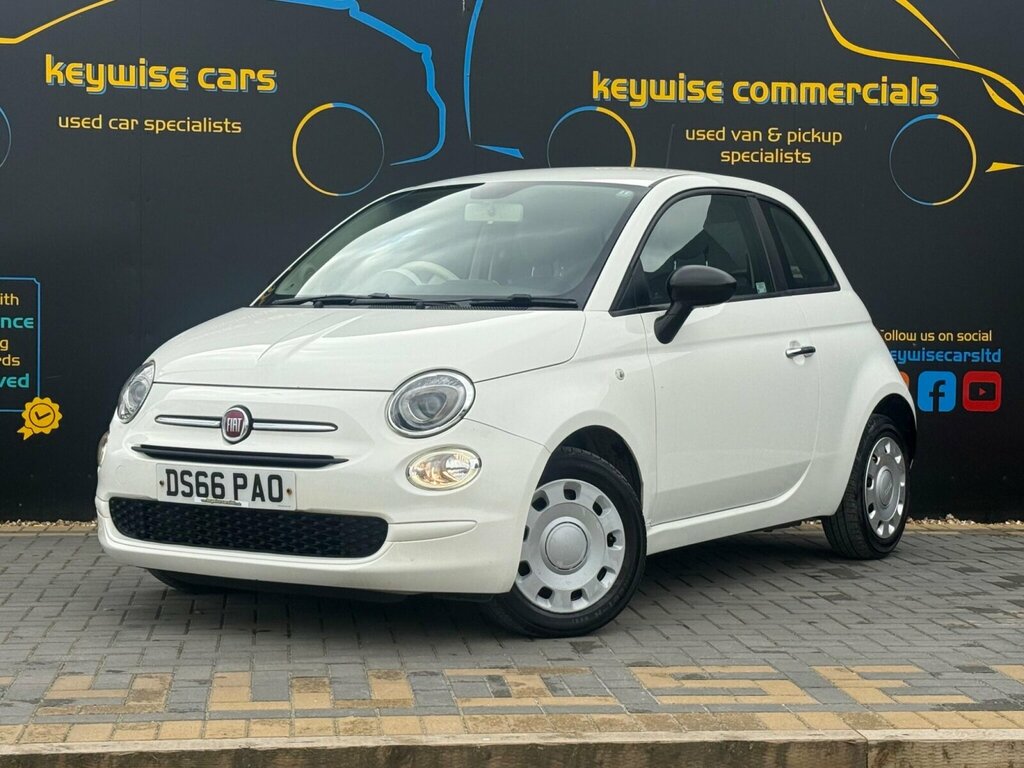 Fiat 500 1.2 Pop Euro 6 Ss White