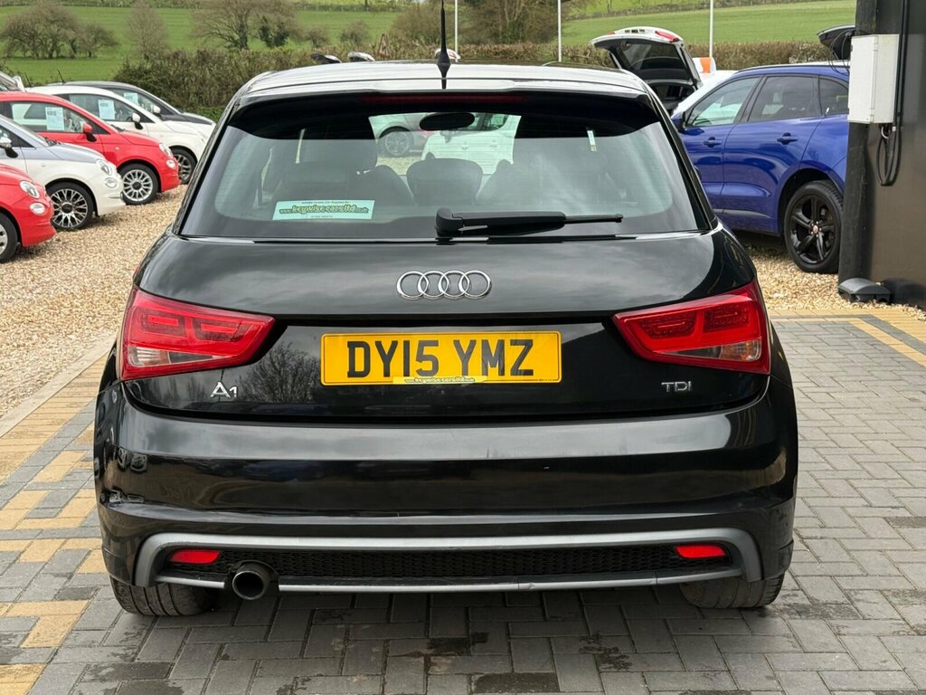 Audi A1 1.6 Tdi S Line Style Edition Sportback Euro 5 Ss DY15YMZ Black #4