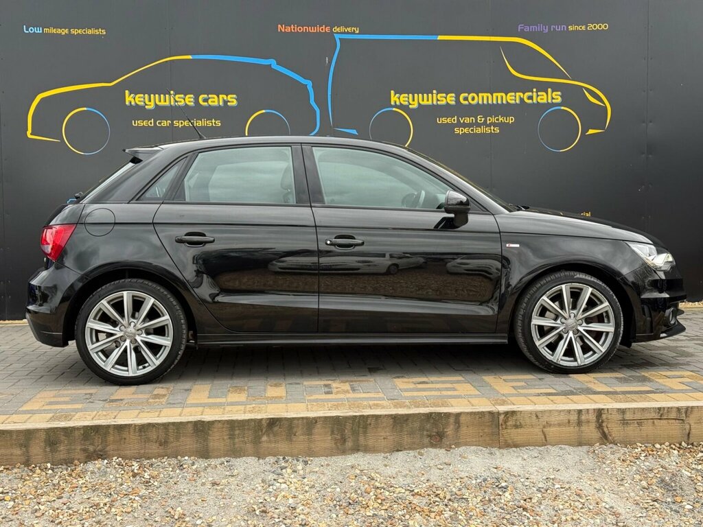 Audi A1 1.6 Tdi S Line Style Edition Sportback Euro 5 Ss DY15YMZ Black #6