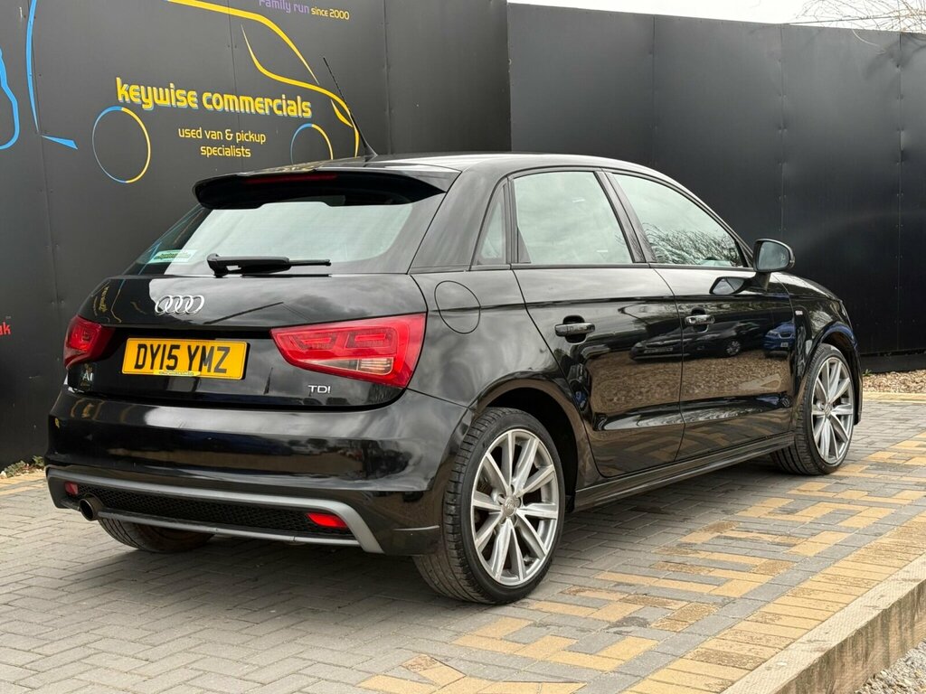 Audi A1 1.6 Tdi S Line Style Edition Sportback Euro 5 Ss DY15YMZ Black #5