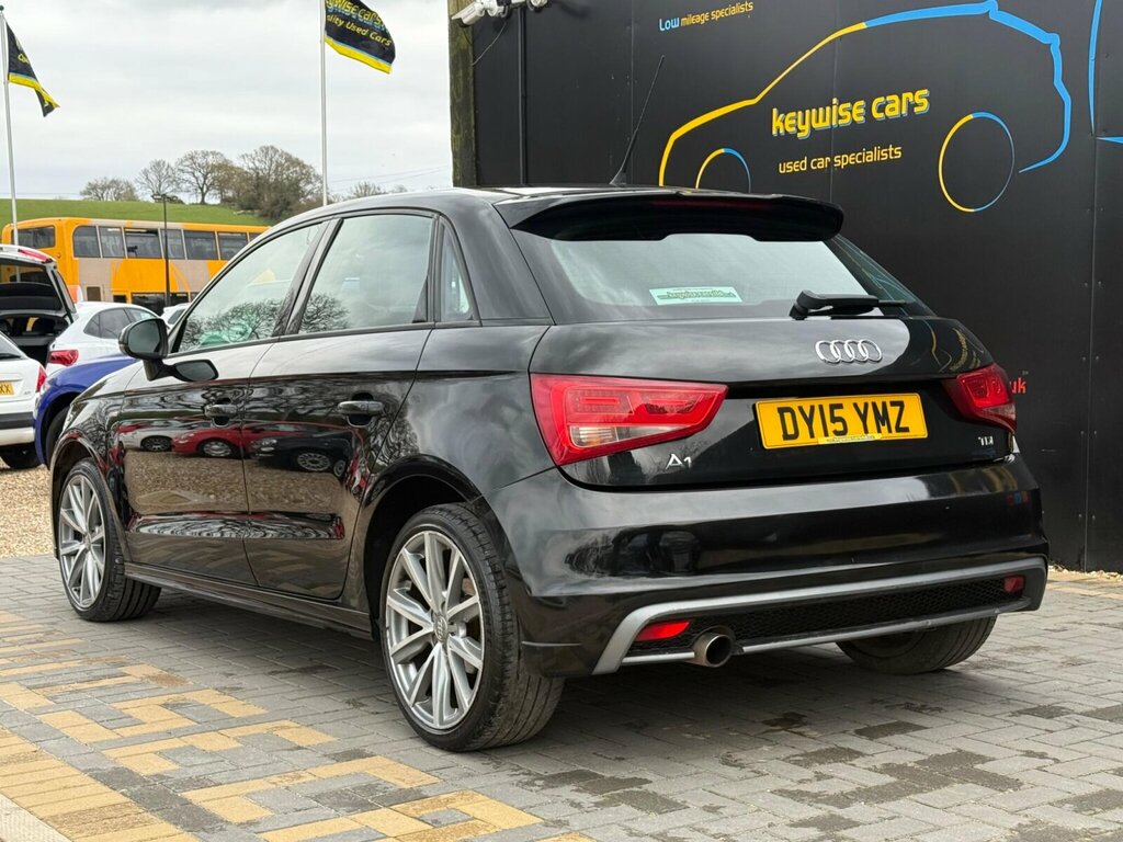 Audi A1 1.6 Tdi S Line Style Edition Sportback Euro 5 Ss DY15YMZ Black #3