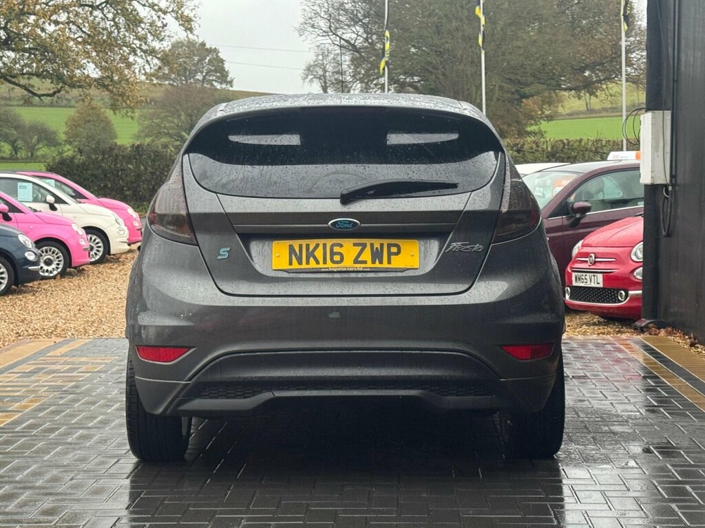Ford Fiesta 1.0T Ecoboost Zetec S Euro 6 Ss NK16ZWP Grey #4