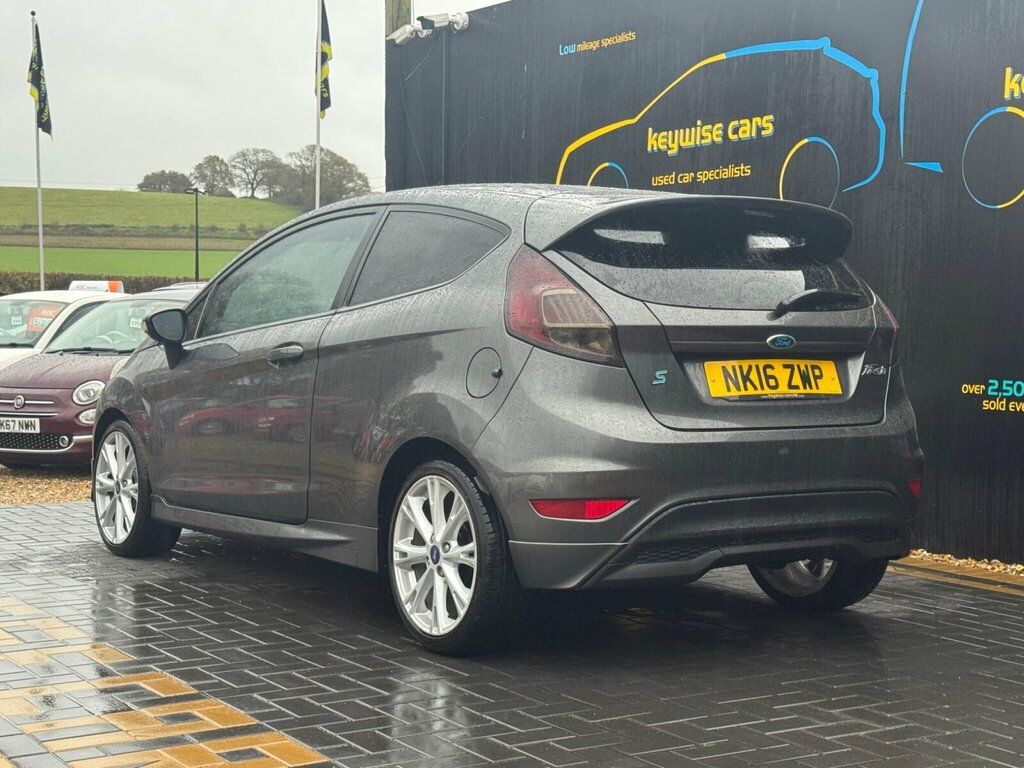 Ford Fiesta 1.0T Ecoboost Zetec S Euro 6 Ss NK16ZWP Grey #3