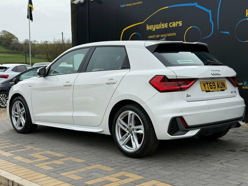 Audi A1 1.0 Tfsi 30 S Line Sportback Euro 6 Ss YT69AUN White #3