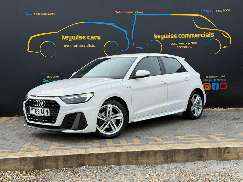 Audi A1 1.0 Tfsi 30 S Line Sportback Euro 6 Ss White