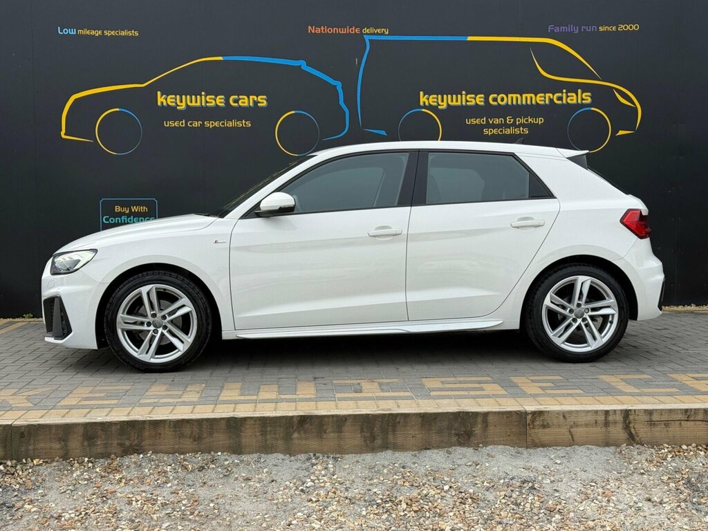 Audi A1 1.0 Tfsi 30 S Line Sportback Euro 6 Ss YT69AUN White #2