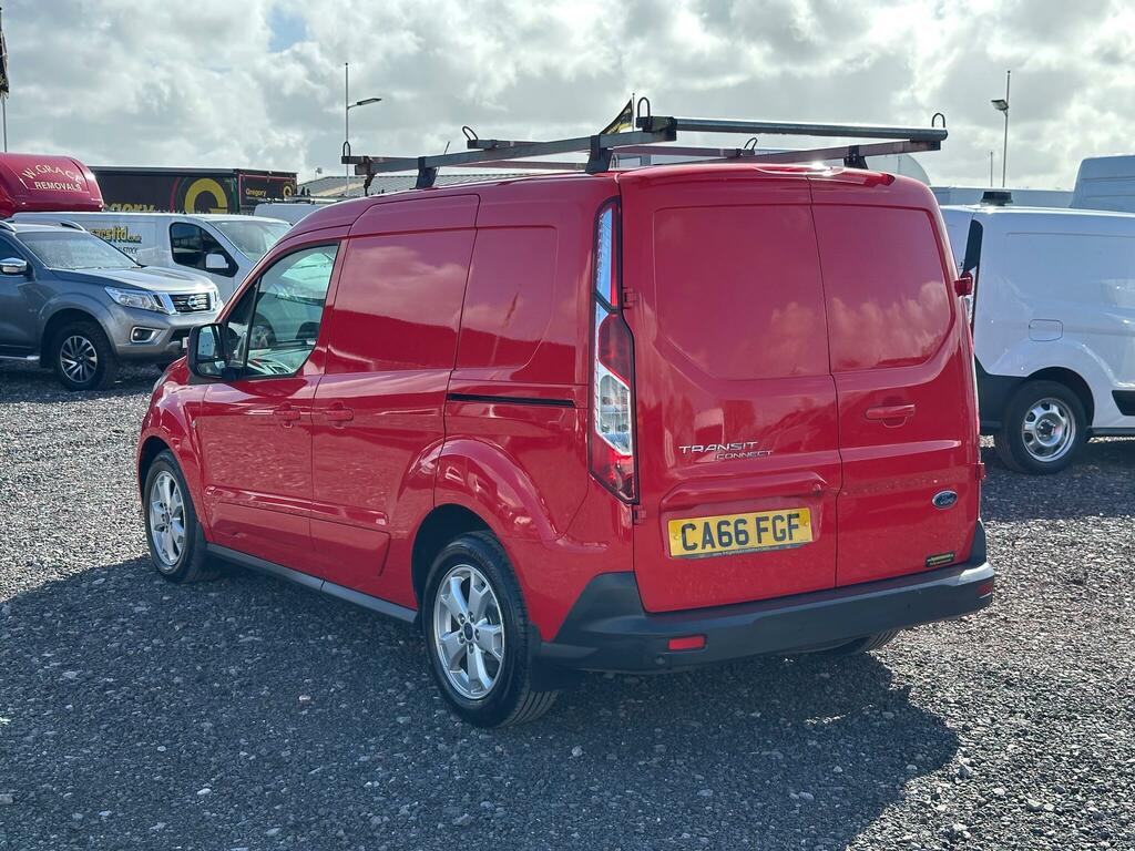 Ford Transit Connect 1.5 Tdci 200 Limited Panel Van L CA66FGF Red #4