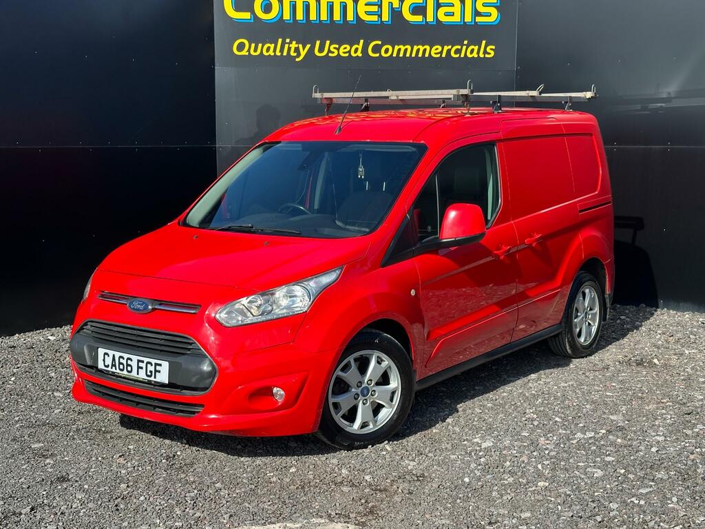 Ford Transit Connect 1.5 Tdci 200 Limited Panel Van L CA66FGF Red #2