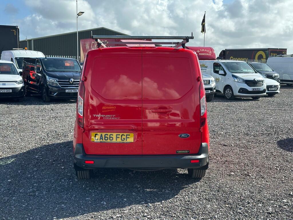 Ford Transit Connect 1.5 Tdci 200 Limited Panel Van L CA66FGF Red #5