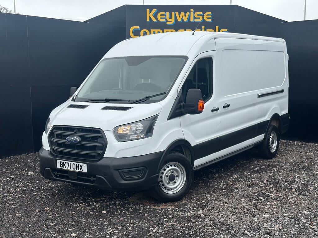 Ford Transit Custom 2.0 350 Ecoblue Leader Fwd L3 H2 Euro 6 Ss BK71OHX White #2