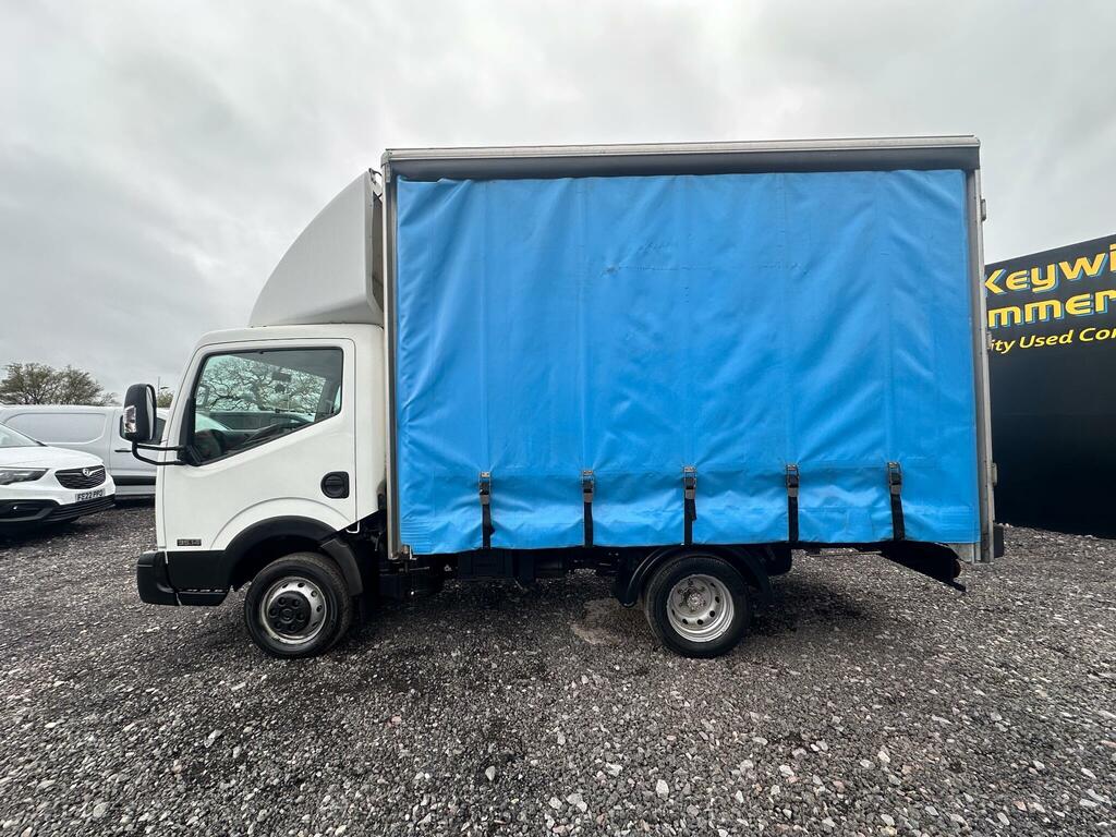 Nissan NT400 35.14 Dci Swb Trw Curtain Sider White #4