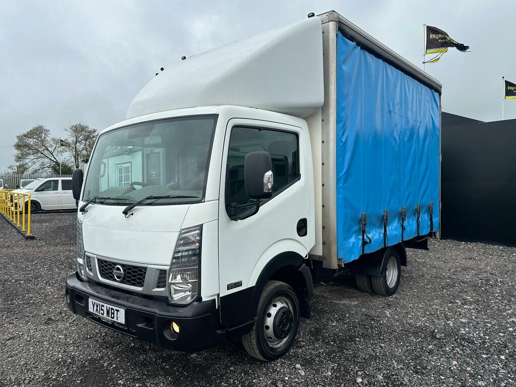 Nissan NT400 35.14 Dci Swb Trw Curtain Sider White #3