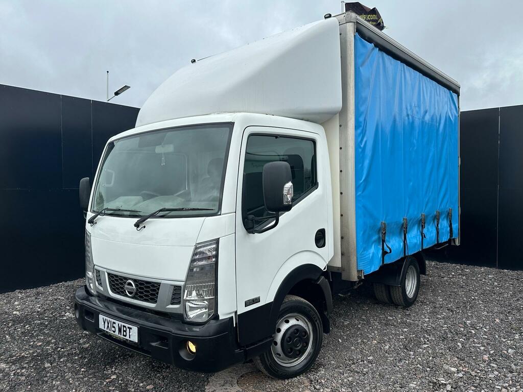 Nissan NT400 35.14 Dci Swb Trw Curtain Sider White #2