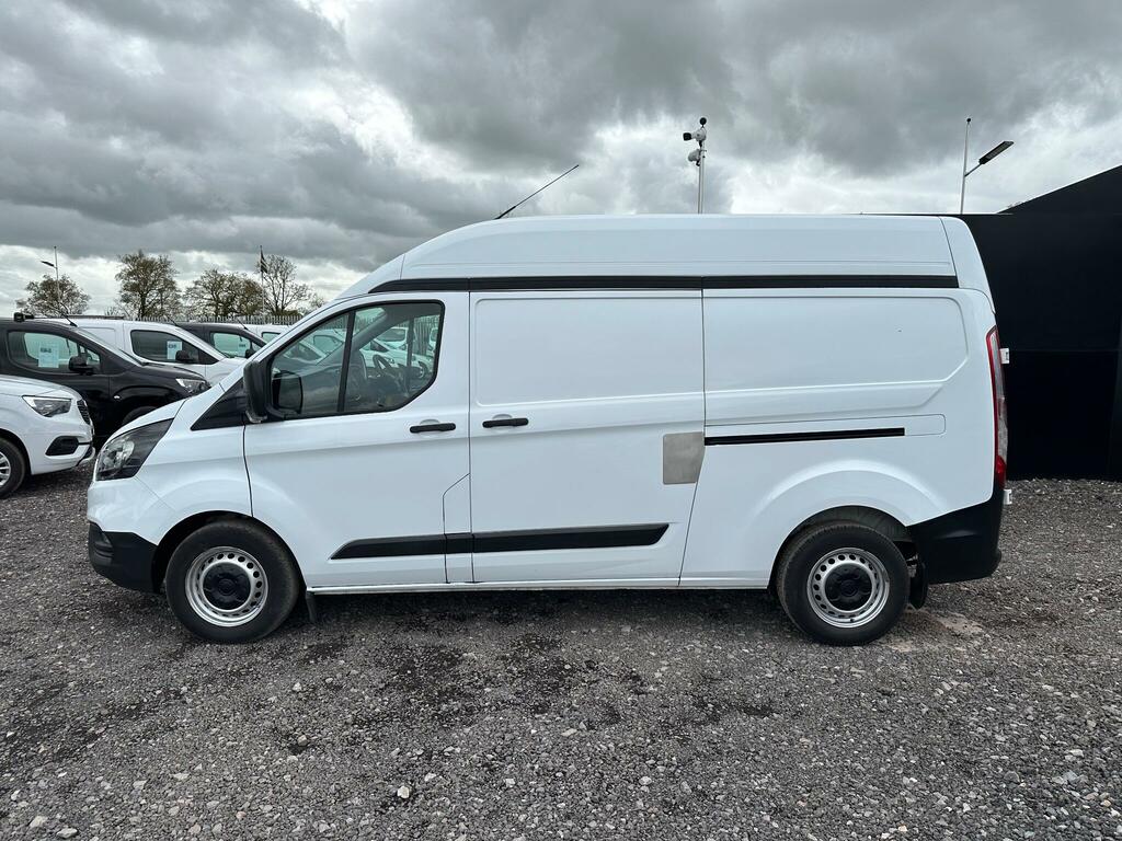 Ford Transit Custom 2.0 320 Ecoblue Leader L2 H2 Euro 6 Ss EO72WPF White #3