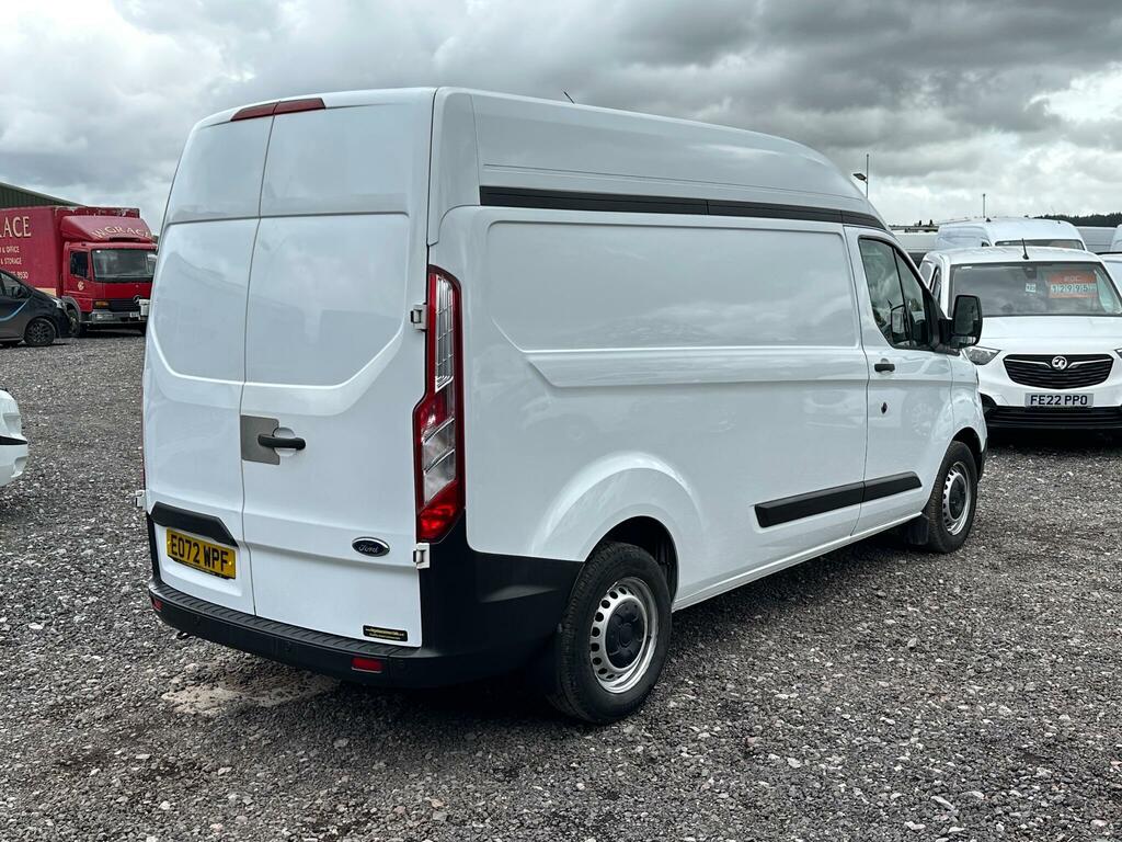 Ford Transit Custom 2.0 320 Ecoblue Leader L2 H2 Euro 6 Ss EO72WPF White #6