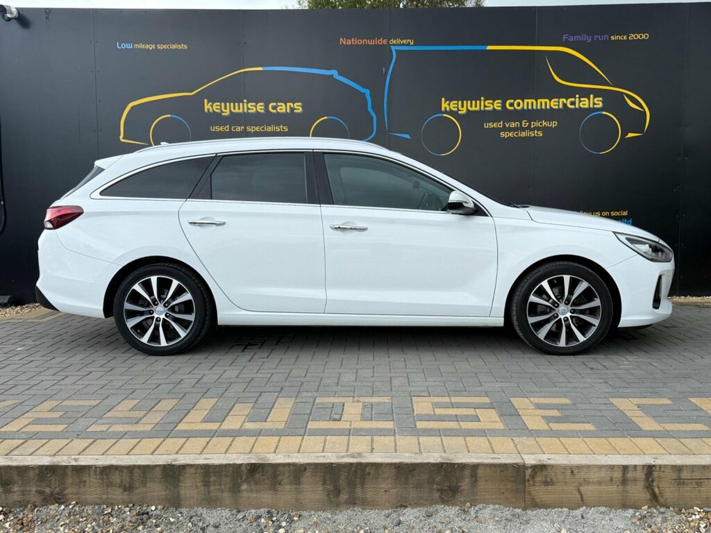 Hyundai I30 1.4 T-gdi Premium Tourer Euro 6 Ss WF67XZW White #6