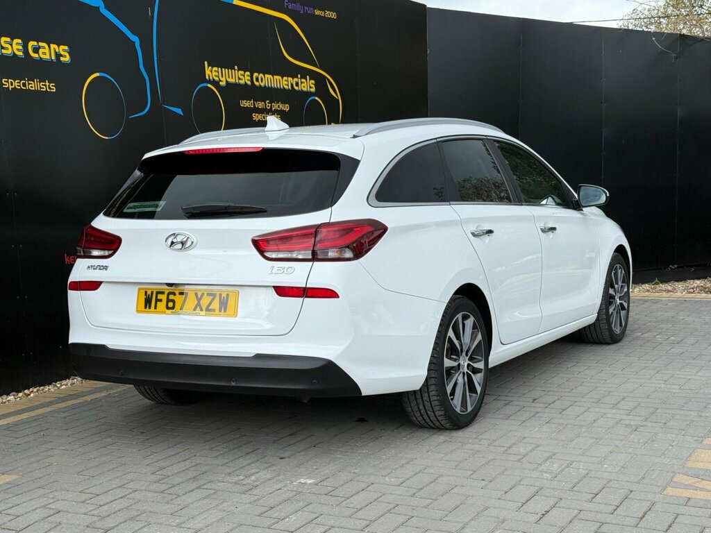Hyundai I30 1.4 T-gdi Premium Tourer Euro 6 Ss WF67XZW White #5