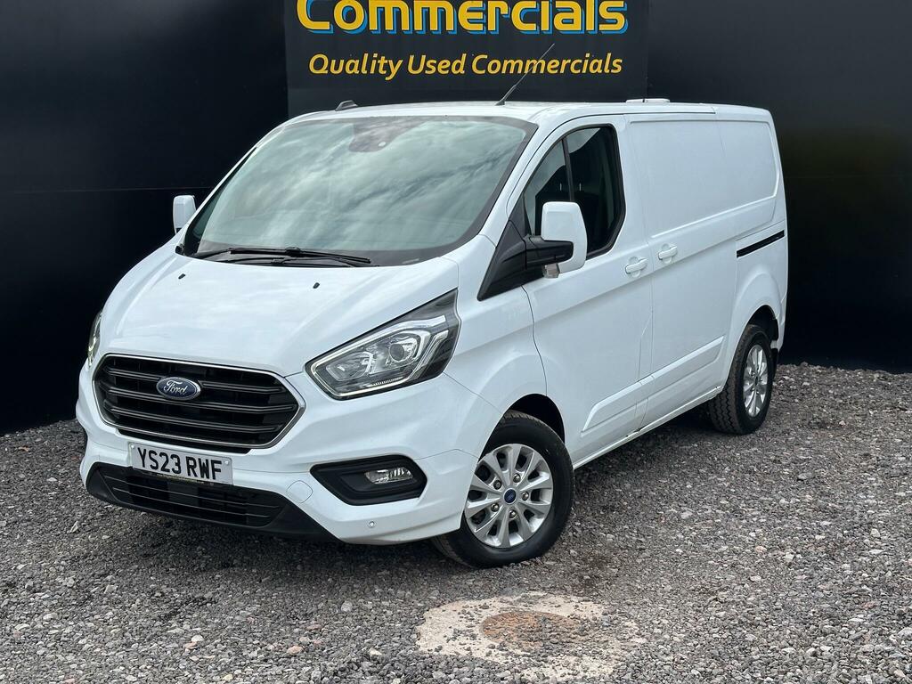 Ford Transit Custom 2.0 300 Ecoblue Limited L1 H1 Euro 6 Ss YS23RWF White #2