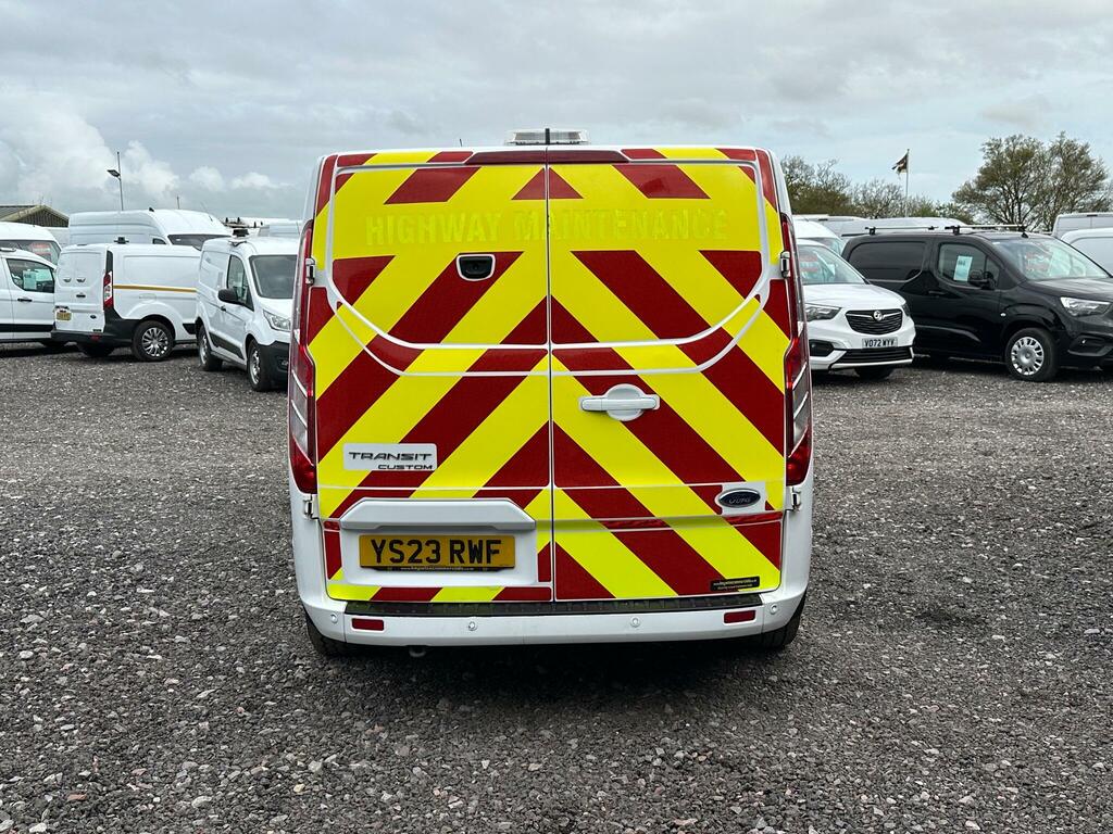 Ford Transit Custom 2.0 300 Ecoblue Limited L1 H1 Euro 6 Ss YS23RWF White #5