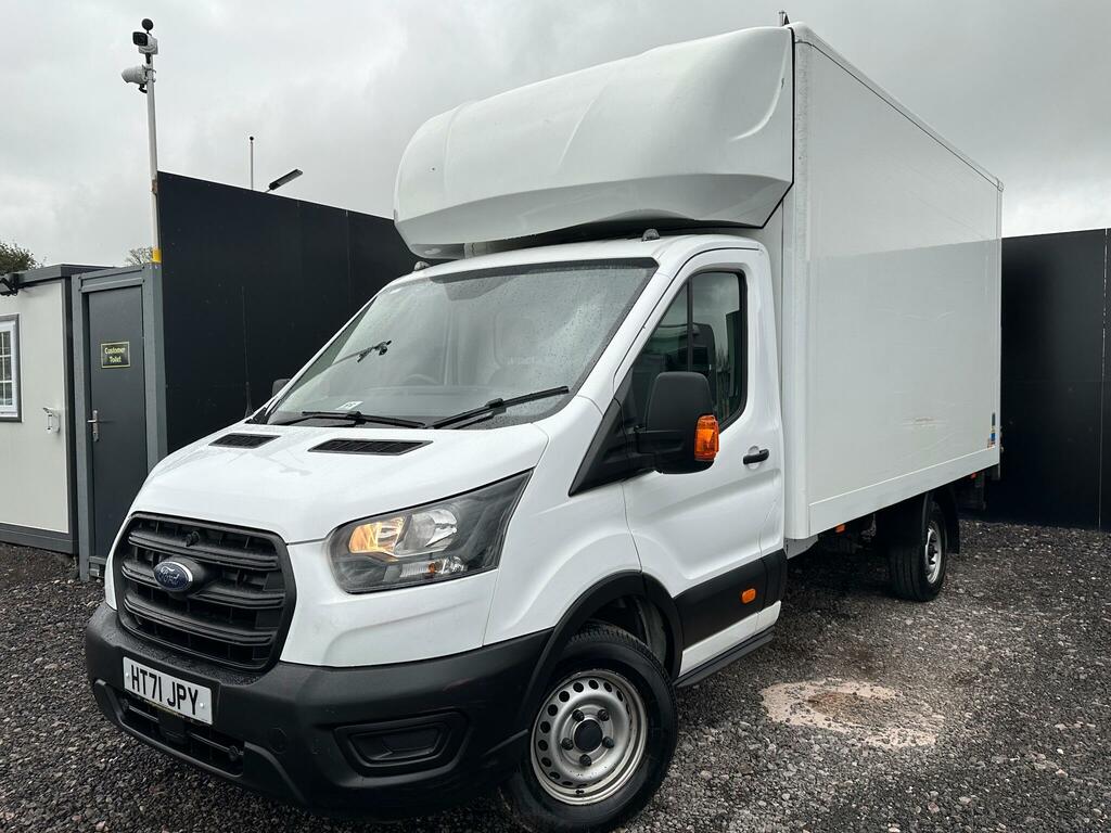 Ford Transit Custom 2.0 350 Ecoblue Leader Luton Fwd HT71JPY White #2