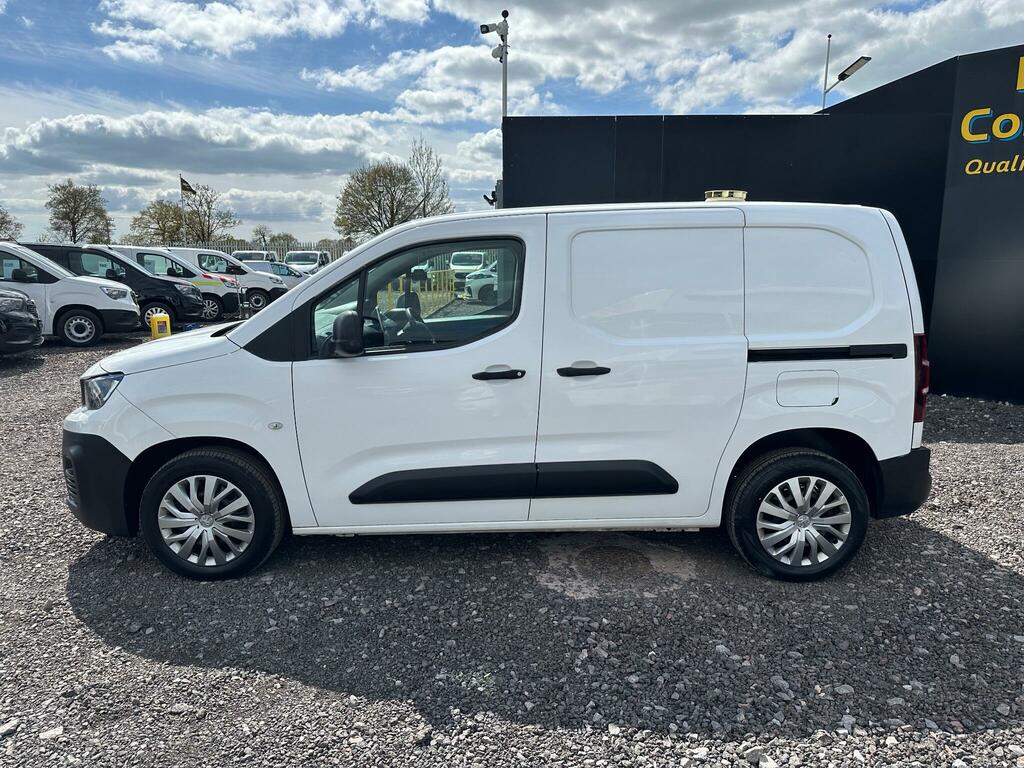 Peugeot Partner 1.6 Bluehdi 1000 Professional Standard Panel Van S NV19WYG White #3