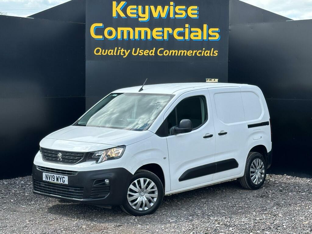 Peugeot Partner 1.6 Bluehdi 1000 Professional Standard Panel Van S White