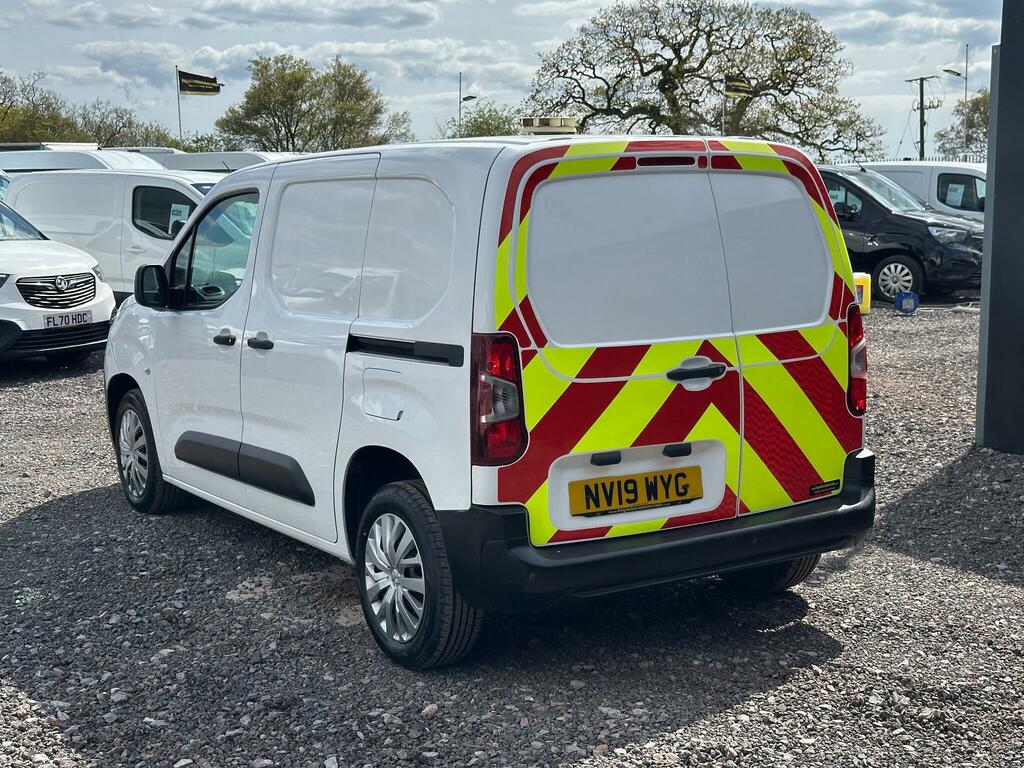 Peugeot Partner 1.6 Bluehdi 1000 Professional Standard Panel Van S NV19WYG White #4