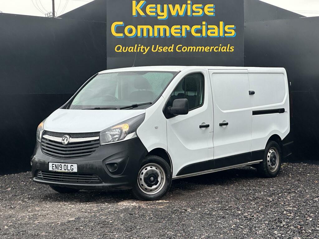 Vauxhall Vivaro 1.6 Cdti 2900 L2 H1 Euro 6 White